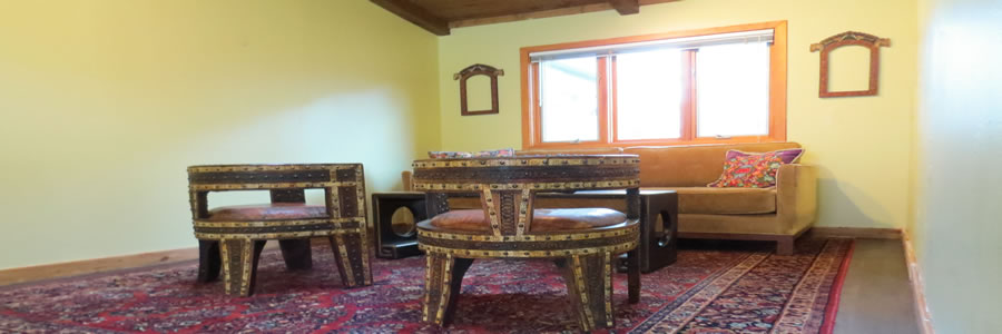 Lounge area in daytime